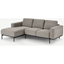 Picture of Jarrod Left Hand facing Chaise End Corner Sofa, Washed Grey Cotton
