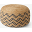 Picture of Elian Pouffe, Natural & Midnight Blue