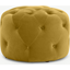 Picture of Hampton Small Round Pouffe, Vintage Gold Velvet