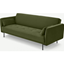Picture of Harlow Click Clack Sofa Bed, Fir Green Velvet