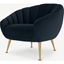 Picture of Primrose Accent Armchair, Twilight Blue Velvet