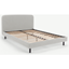 Picture of Besley Small Double Bed, Hail Grey