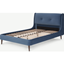 Picture of Raffety King Size Bed, Dawn Blue Velvet