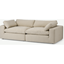 Picture of Samona 3 Seater Sofa, Natural Cotton & Linen Mix