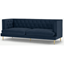Picture of Goswell 3 Seater Sofa, Sapphire Blue Velvet