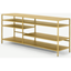 Picture of Munro TV Shelving Unit, Brass