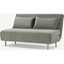 Picture of Bessie Large Double Sofa Bed, Sage Green Velvet