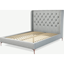 Picture of Romare King size Bed, Wolf Grey Wool with Copper Legs
