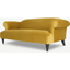 Picture of Claudia 3 Seater Sofa, Antique Gold Velvet