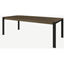 Picture of Corinna 10 Seat Dining Table, Smoked Oak & Black