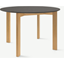 Picture of Niven 4 Seat Round Dining Table, Concrete & Oak