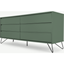 Picture of Elona Wide Chest of Drawers, Fern Green & Black