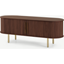 Picture of Tambo Media Unit, Walnut & Brass