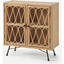 Picture of Beyka Compact Sideboard, Natural Cane & Black