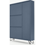 Picture of Elona Shoe Storage, Slate Blue & Black