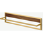 Picture of Emsworth Wall Mounted Towel Rack, Mango Wood & Brass