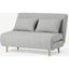 Picture of Bessie Small Sofa Bed, Luna Grey Weave