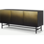 Picture of Sulta Wide Sideboard, Brass & Black Ombre