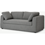 Picture of Mogen 3 Seater Sofa Bed, Steel Boucle