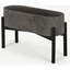 Picture of Hakuun Long Standing Terrazzo Planter, Grey and Black