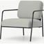 Picture of Hopper Accent Armchair, Hail Grey and Marl Grey