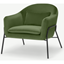 Picture of Irma Accent Armchair, Velvet Meadow Green