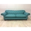 Picture of Woodford 3.5 Seater Sofa in Shelly Leather Dark Teal
