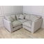 Picture of Waterford Small Compact Corner Sofa in LInen Look Crystal Ecru Fabric
