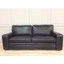 Picture of Sloane 3.5 Seater Sofa Old English Waxy Coat Leather - Black