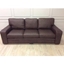 Picture of Sloane 4 Seater Sofa in Saloon Dark Brown Leather