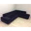 Picture of Milano in Brezza 04 Velvet Chaise Sofa with Adjustable Headrests on Corner - Right