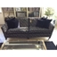 Picture of Duresta Trafalgar 3 Seater Cushion Back Sofa in Taormina Black Fabric