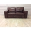 Picture of Sloane 2.5 Seater Sofa Bed in Crystal Hazel Leather