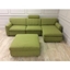 Picture of Lana Sofa with right hand facing Storage Chaise plus storage footstool in Espero 03 Fabric