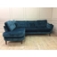 Picture of Studio Lounger Sofa (Left) in Lumino Teal Velvet
