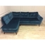 Picture of Studio Corner Sofa with Left Chaise in Lumino Velvet - Teal (B)