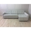 Picture of Alexi 3 Seater Sofa With Right Hand facing Storage Chaise And Straight Arms in Pascal 01 fabric