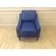 Picture of Mayfair Chair in Shelly Deep Ultramarine Leather