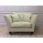Picture of Ampleforth Snuggler chair in GARBO PLAIN CHAMPAGNE fabric