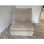 Picture of Feather Standard Fabric armless chair in Grey Velvet