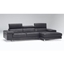 Picture of Milano Leather Chaise Sofa with Right Hand Chaise End [18+49]