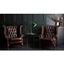 Picture of Queen Anne Scroll Wing Chair without Castors