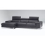 Picture of Milano Leather Chaise Sofa with Left Hand Chaise End [19+47]