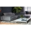 Picture of IN STOCK - AS PICTURED - Milano Fabric Corner Chaise Sofa - Right (2 units) *BRAND NEW*