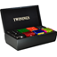 Picture of Twinings Black Wooden Tea Box 8 Compartment - Filled