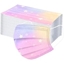 Picture of 50pcs Children Kids Medical Mouth Mask Surgical Disposable Face Mask Tie-dye Gradient Printed Mask Mascarillas Face Masques