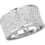 Picture of A luxurious Round Brilliant Cut diamond set ladies ring in 18ct white gold