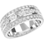 Picture of A breathtaking diamond-set ladies wedding/dress ring in 18ct white gold