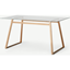 Picture of Haku 6 Seat Dining Table, Copper and Glass
