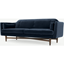 Picture of Imani 3 Seater Sofa, Navy Cotton Velvet